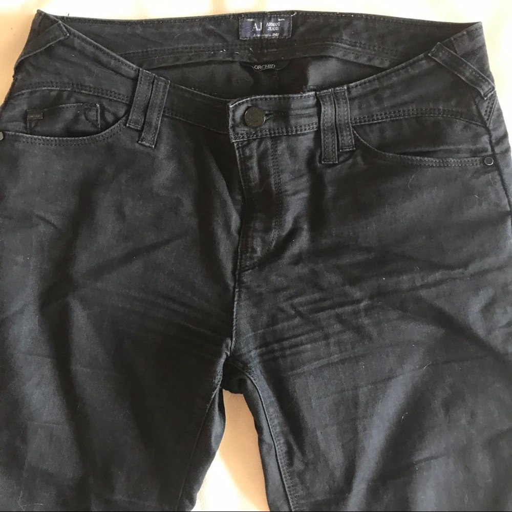 Black Armani jeans.size 28